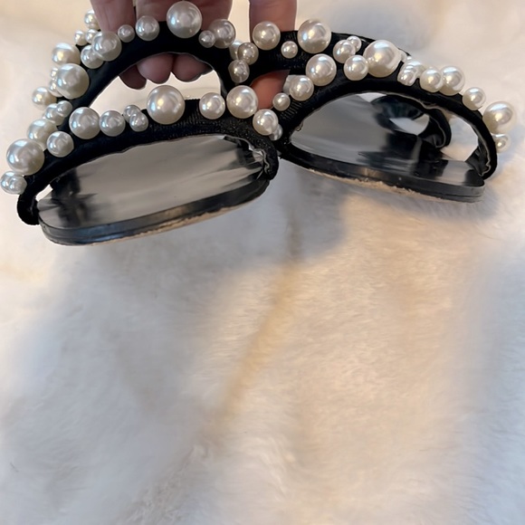 Leith pearl flat sandal - Picture 3 of 6